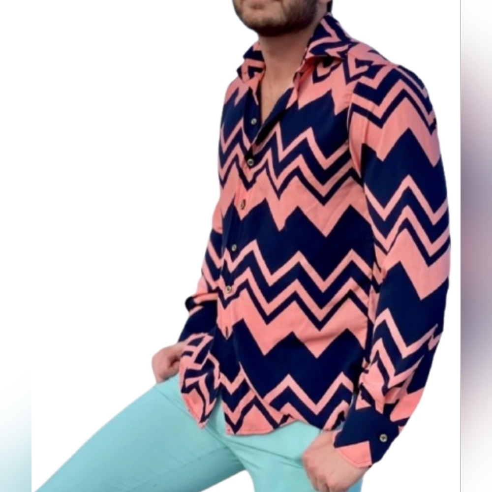 Seaplane Long Sleeve Button Down